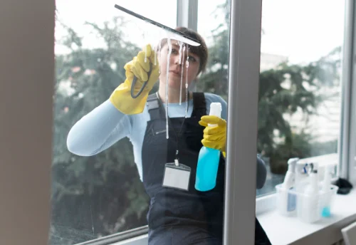 Nettoyage de vitres intérieures et extérieures à Villespy